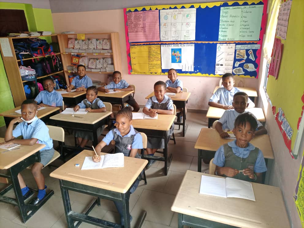 children in nursery class
